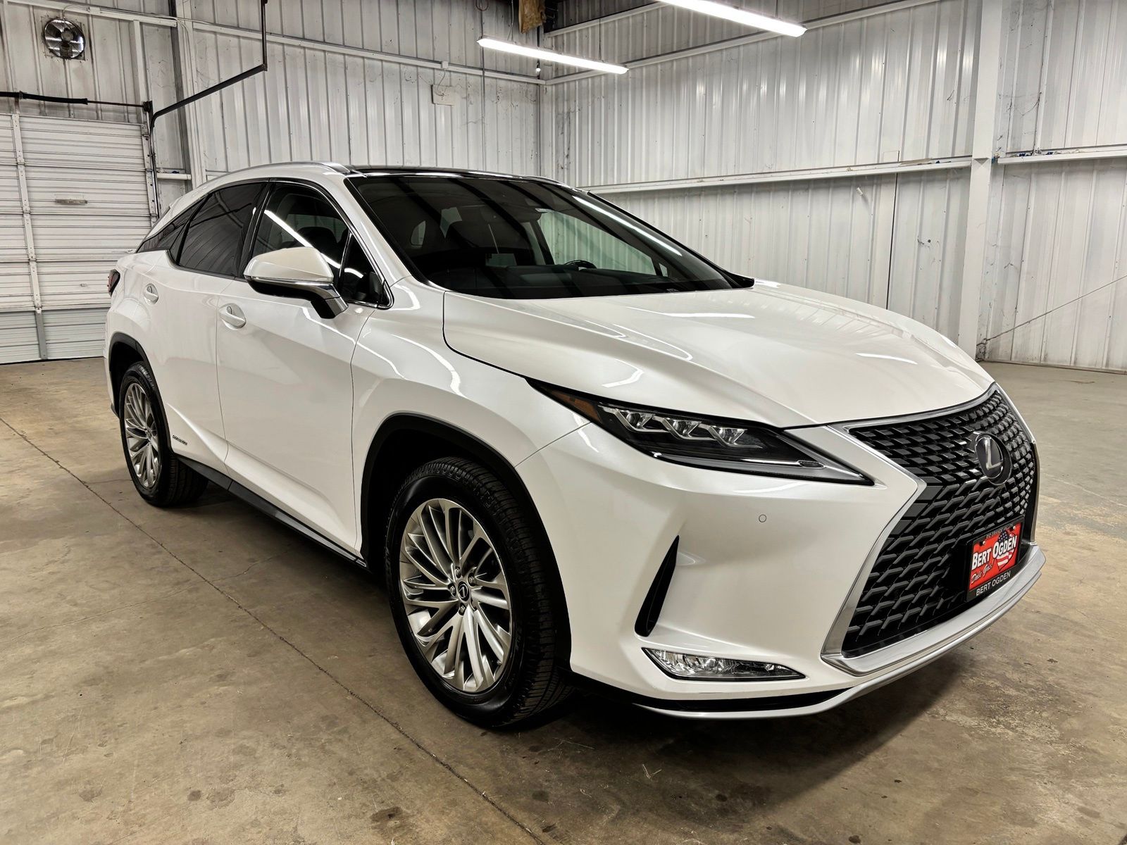 White Pearl 2021 Lexus RX Hybrid SUV / Crossover All-Wheel Drive Continuously Variable Transmission
