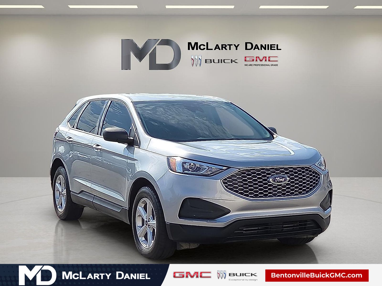 Silver Metallic 2024 Ford Edge SUV / Crossover All-Wheel Drive 8-Speed Automatic