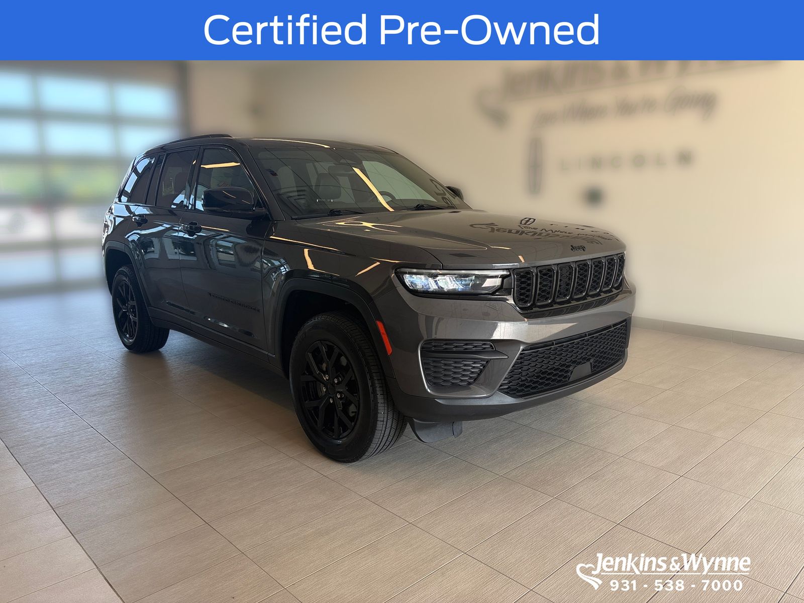 Baltic Gray Metallic Clearcoat 2024 Jeep Grand Cherokee SUV / Crossover Four-Wheel Drive 8-Speed Automatic