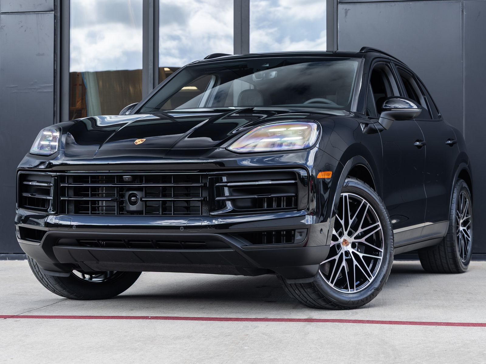 Chromite Black Metallic 2026 Porsche Cayenne AWD SUV / Crossover All-Wheel Drive 8-Speed Automatic