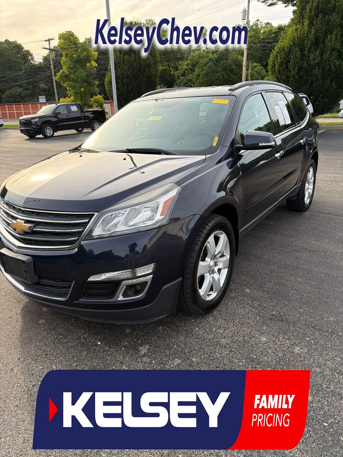 Blue Velvet Metallic 2017 Chevrolet Traverse SUV / Crossover All-Wheel Drive 6-Speed Automatic