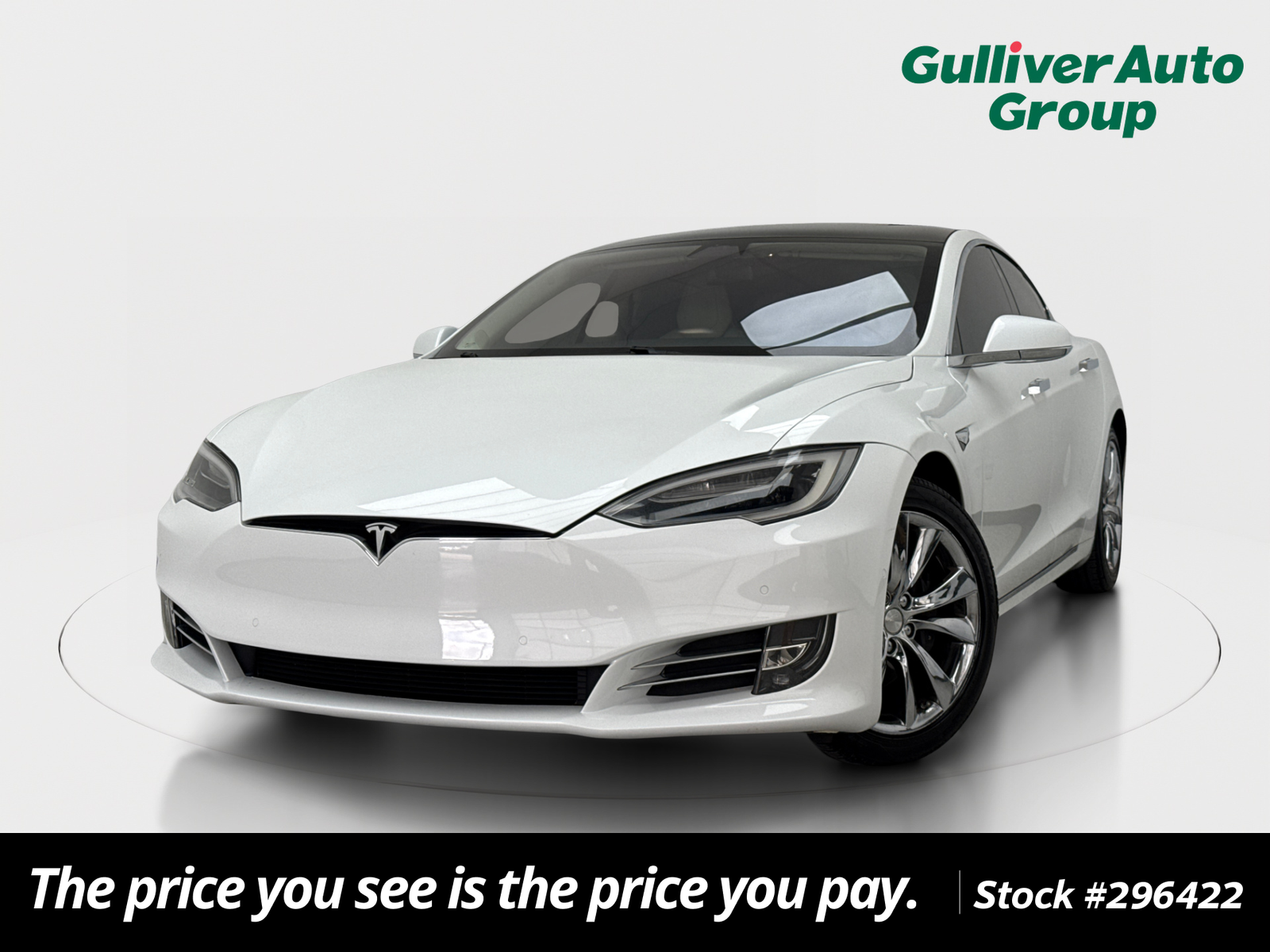 Pearl White Multi-Coat 2018 Tesla Model S 100D AWD Sedan All-Wheel Drive 1-Speed Automatic