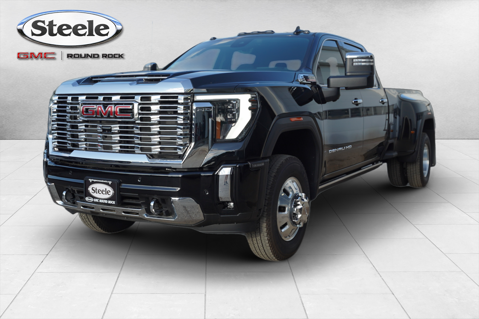 Onyx Black 2026 GMC Sierra 3500HD Pickup Truck Four-Wheel Drive Automatic