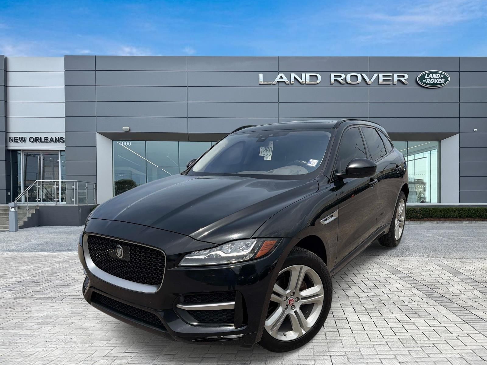 Santorini Black Metallic 2019 Jaguar F-PACE 25t R-Sport AWD SUV / Crossover All-Wheel Drive 8-Speed Automatic