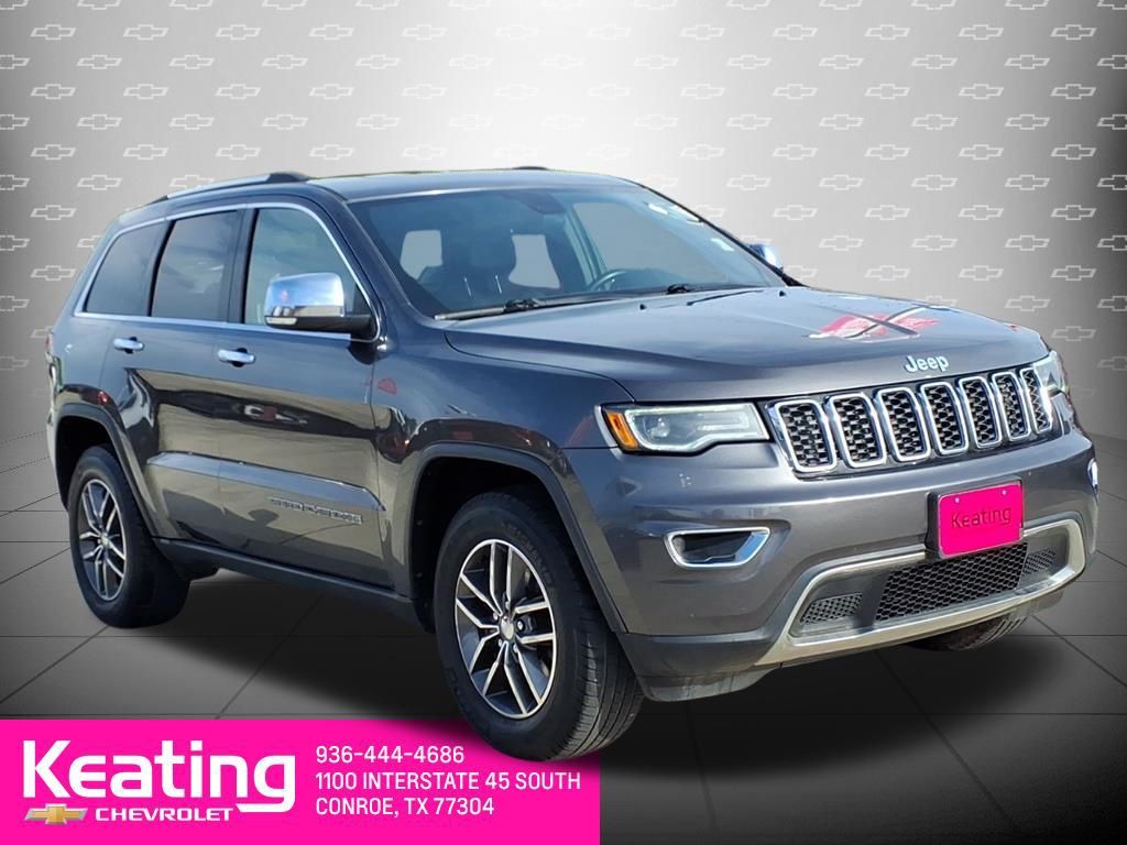 Gray (Granite Crystal Metallic Clearcoat) 2017 Jeep Grand Cherokee SUV / Crossover 4X2 8-Speed Automatic