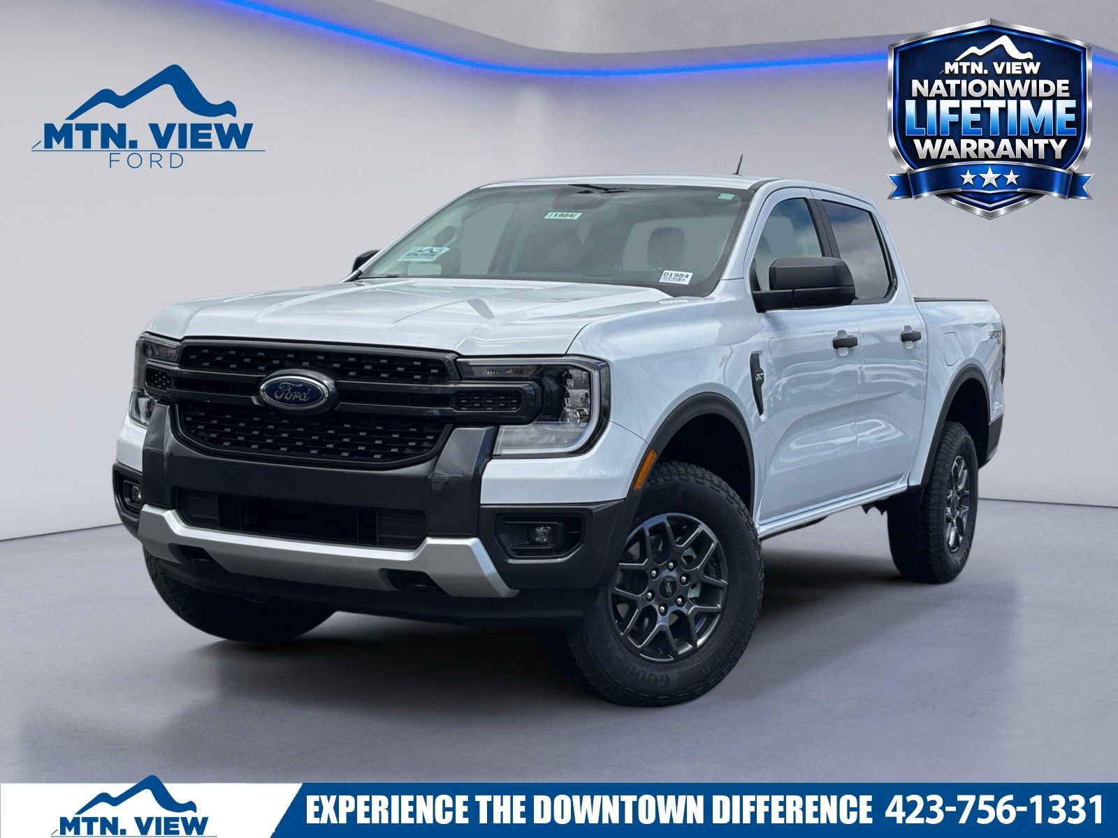 Oxford White 2026 Ford Ranger Pickup Truck Four-Wheel Drive Automatic