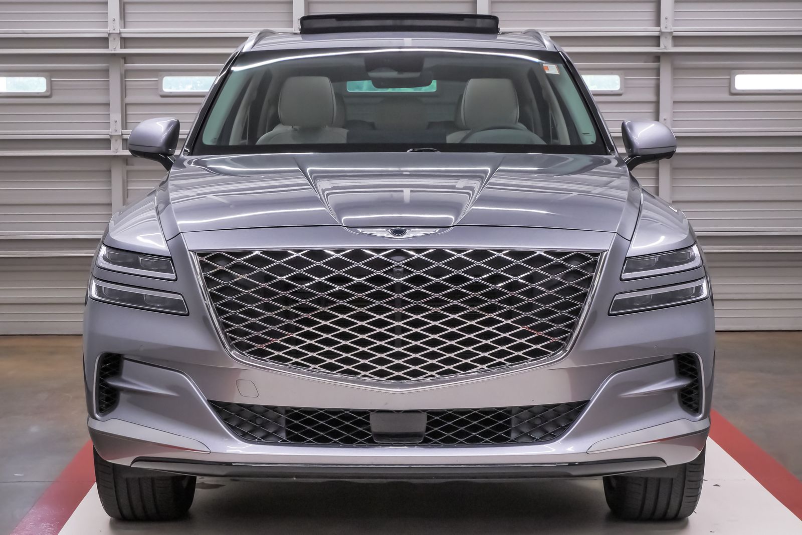 2024 Genesis GV80 3.5T Silver at Genesis of Spring