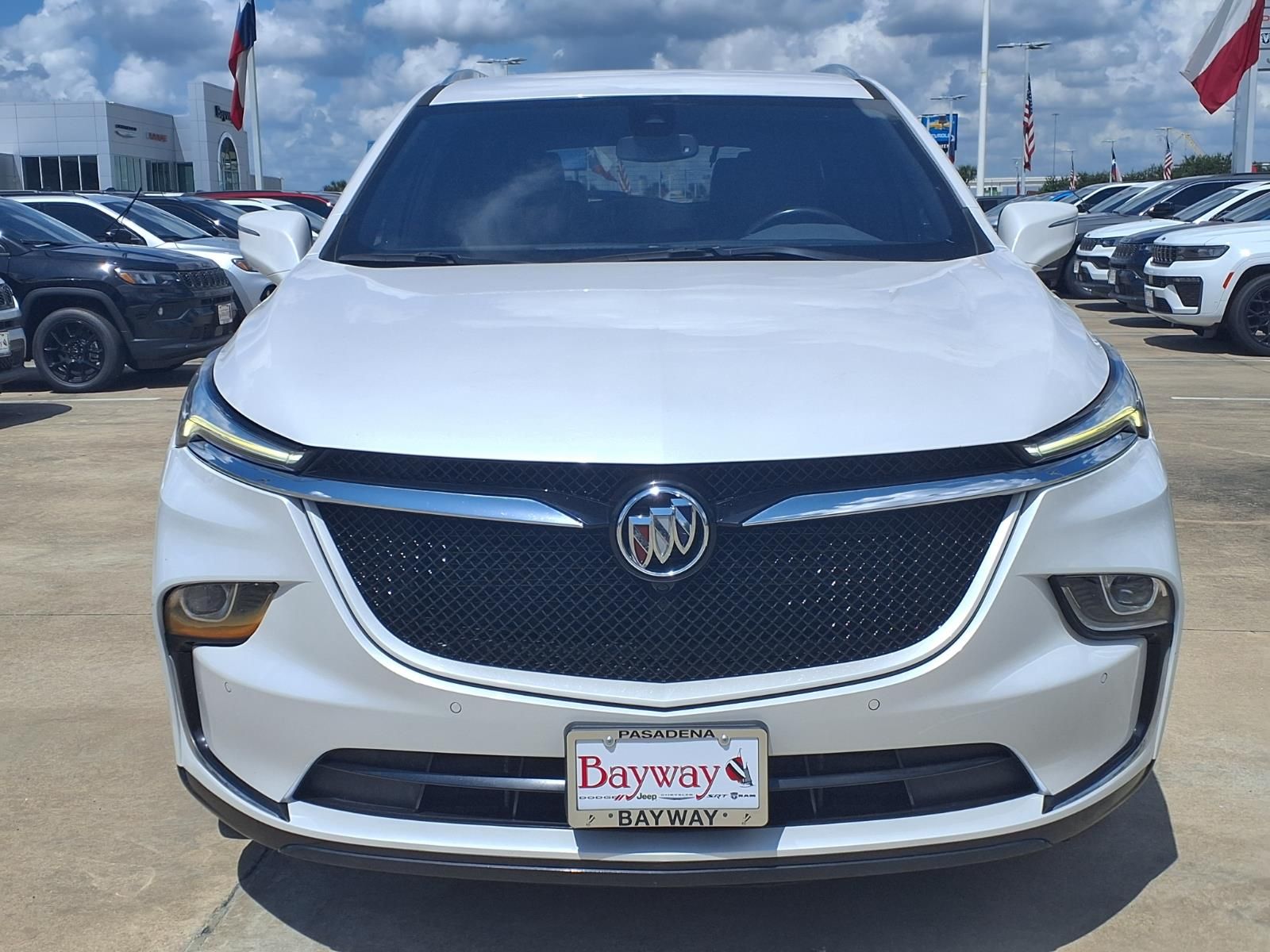 2023 Buick Enclave Essence White at Monument Chevrolet