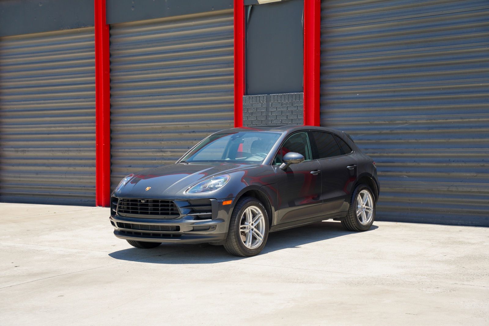 Gray (Volcano Grey Metallic) 2021 Porsche Macan SUV / Crossover All-Wheel Drive 7-Speed Automatic
