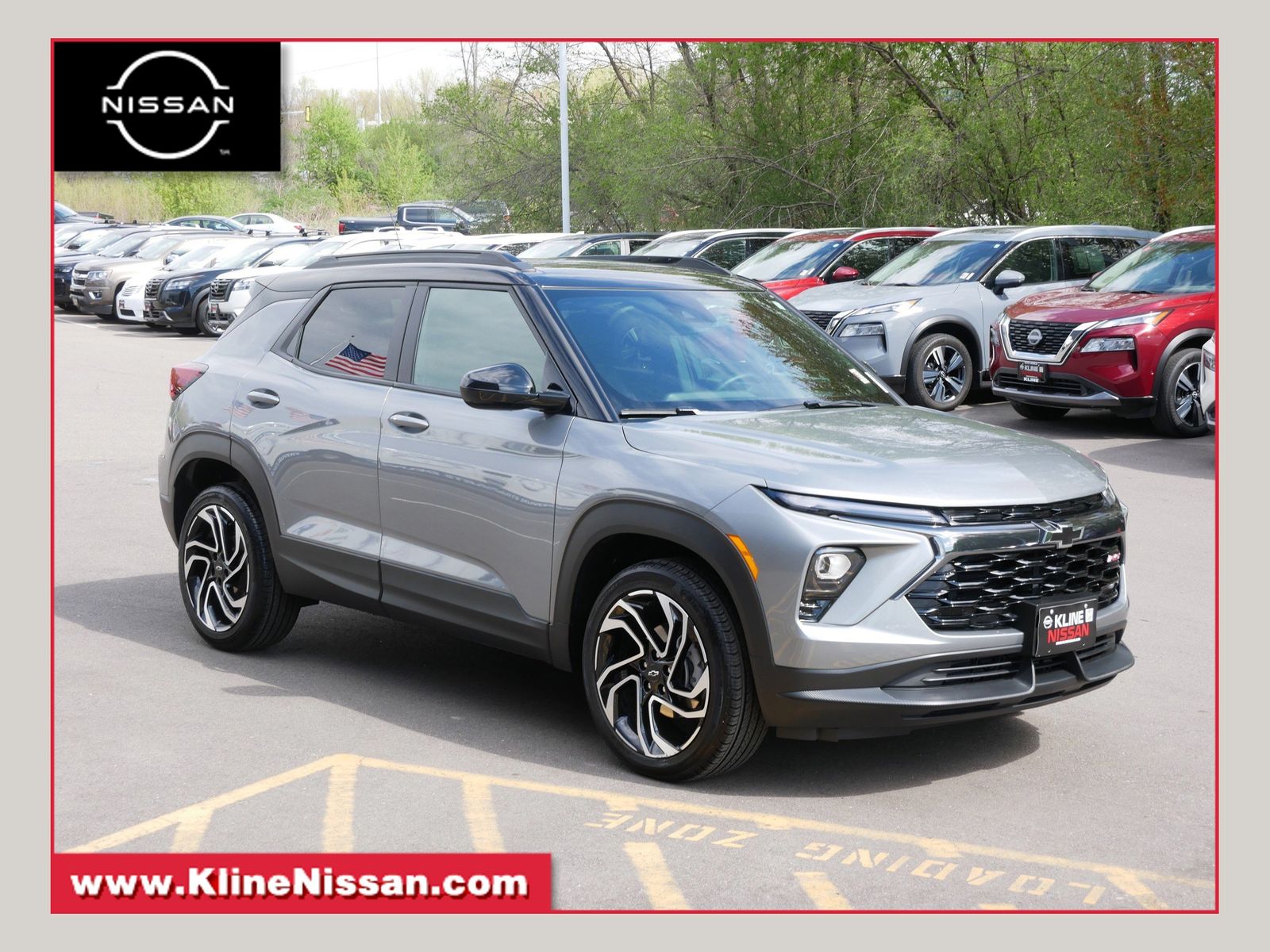 Sterling Gray Metallic 2024 Chevrolet Trailblazer RS AWD SUV / Crossover Four-Wheel Drive 9-Speed Automatic