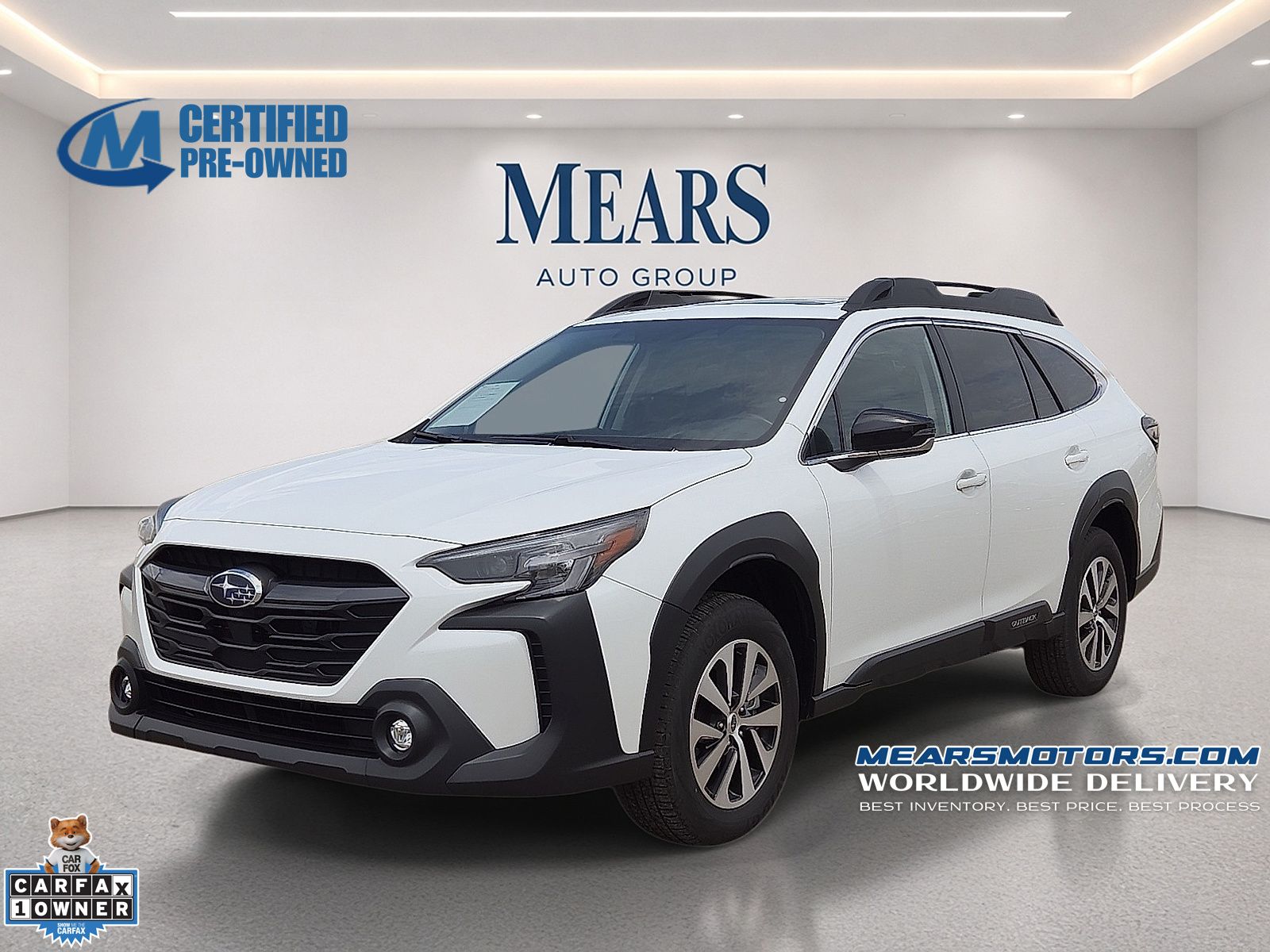 Crystal White Pearl 2025 Subaru Outback SUV / Crossover All-Wheel Drive Continuously Variable Transmission