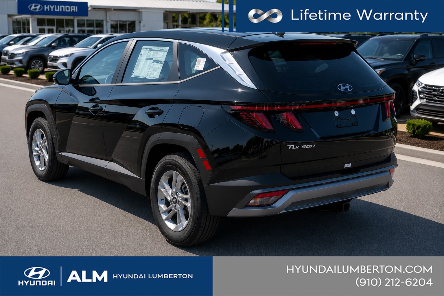 New 2026 Phantom Black Hyundai SE FWD image 8
