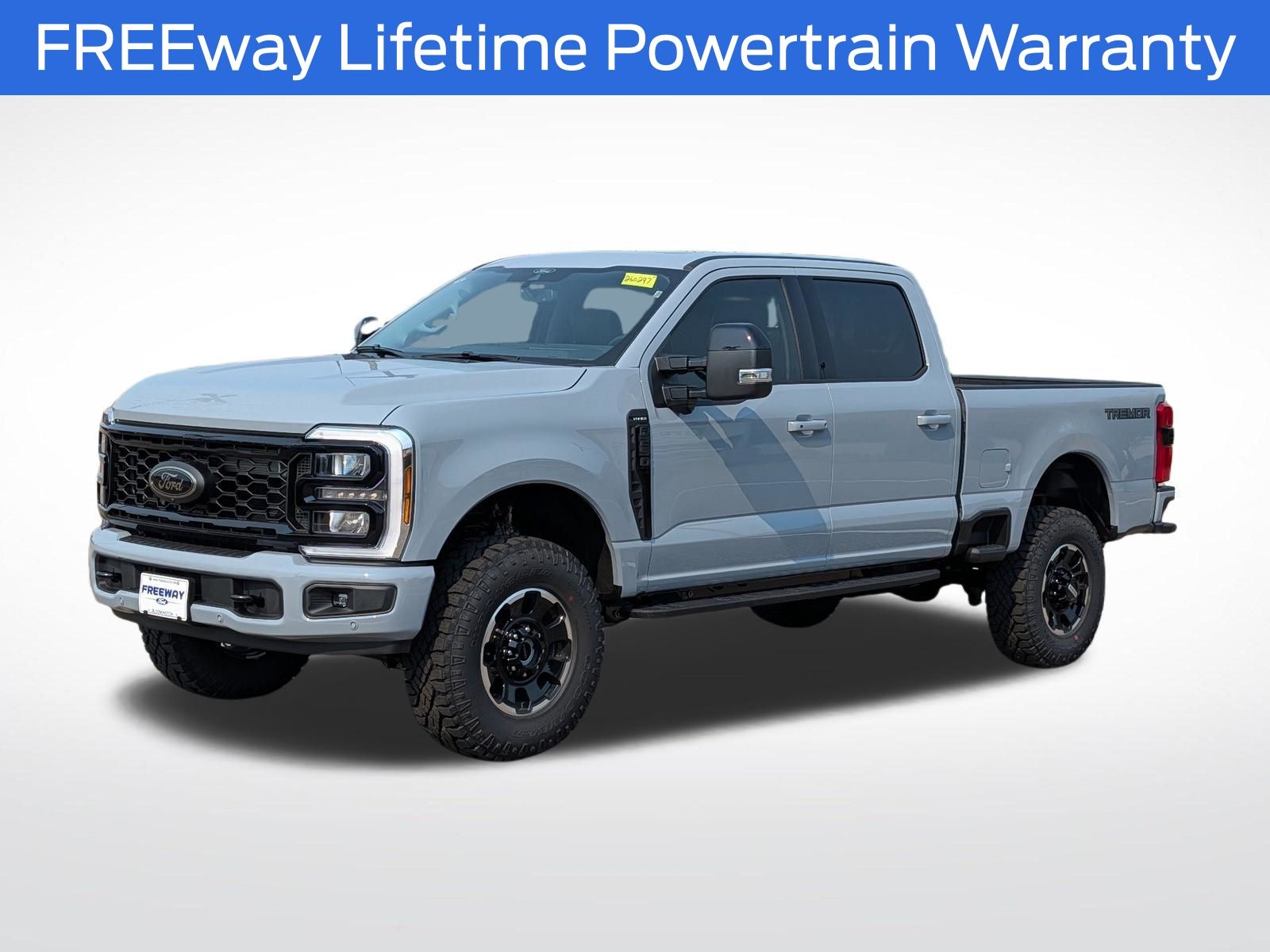 Glacier Gray Metallic Tri-Coat 2026 Ford F-250 Super Duty Pickup Truck Four-Wheel Drive Automatic