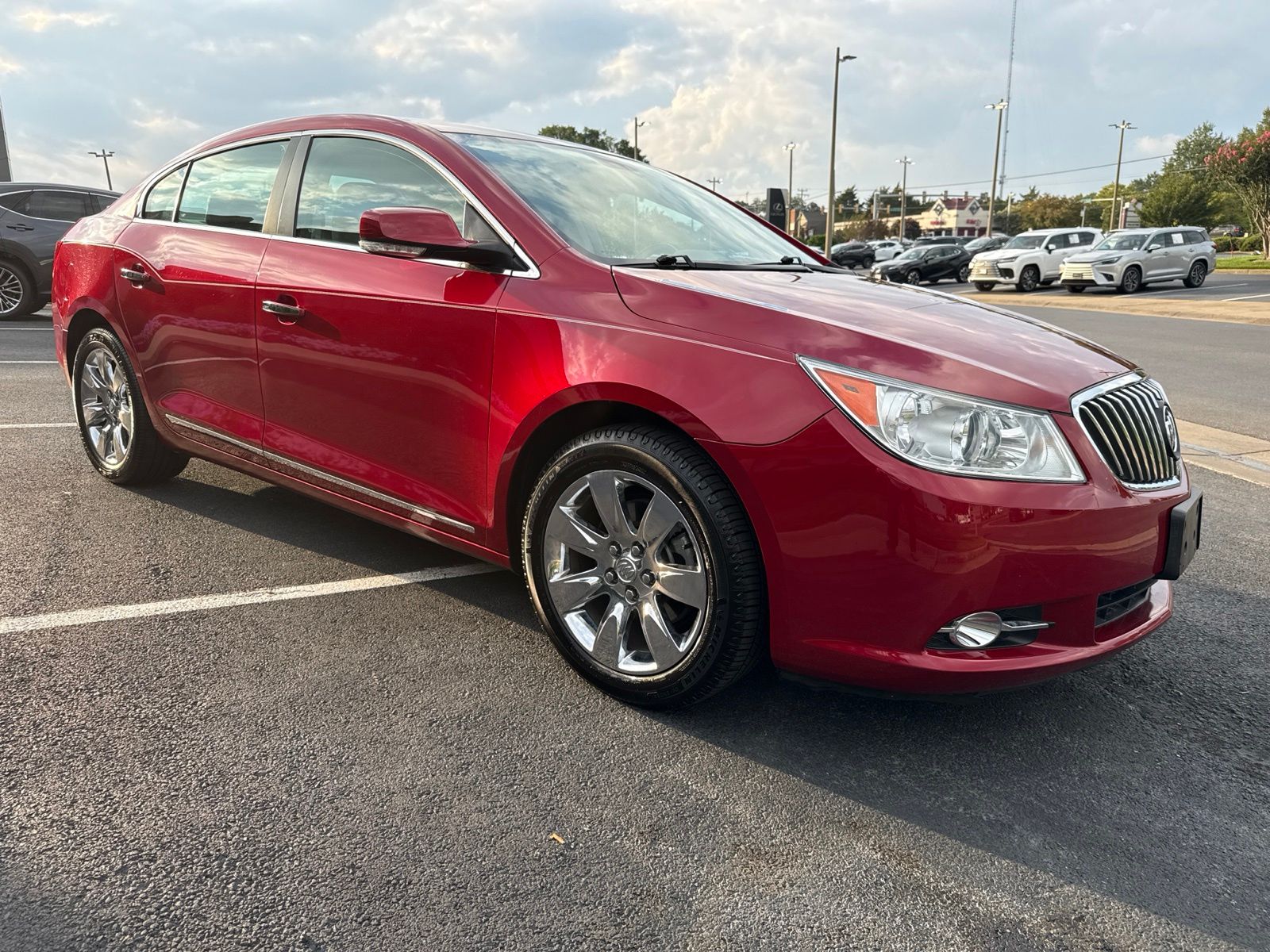 Crystal Red Tint 2013 Buick LaCrosse Sedan Front-Wheel Drive 6-Speed Automatic