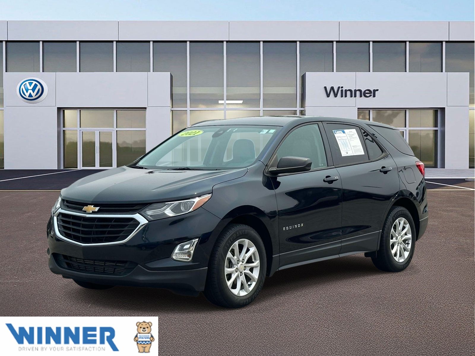 Midnight Blue Metallic 2021 Chevrolet Equinox SUV / Crossover Front-Wheel Drive 6-Speed Automatic Overdrive