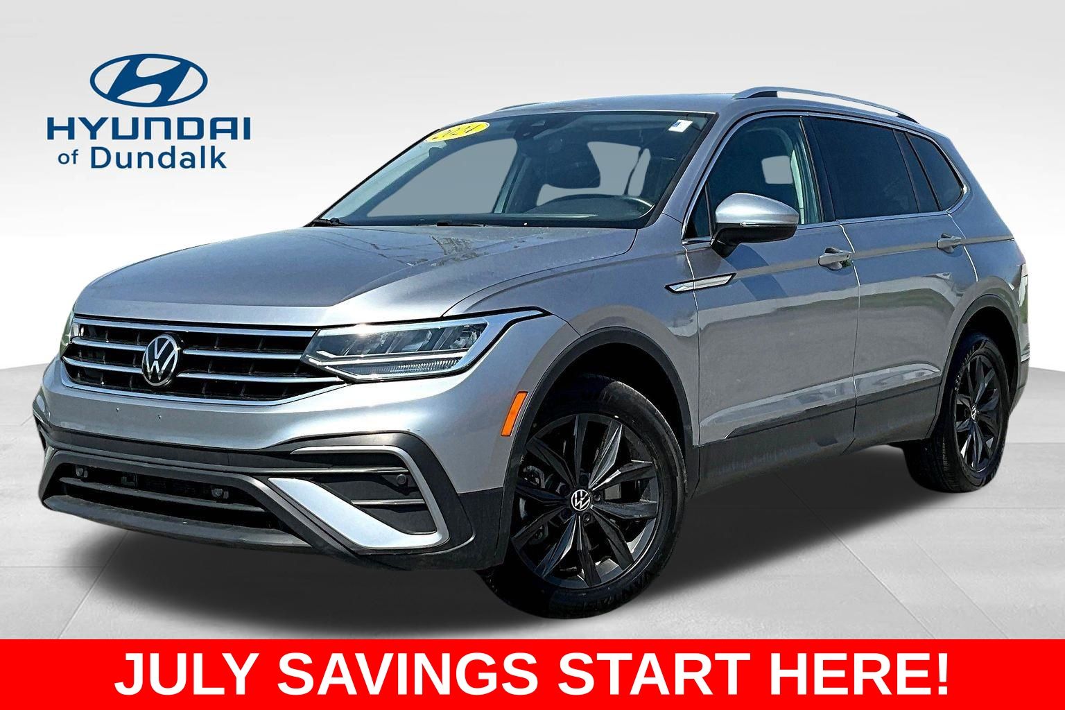 Silver 2024 Volkswagen Tiguan SUV / Crossover Front-Wheel Drive 8-Speed Automatic