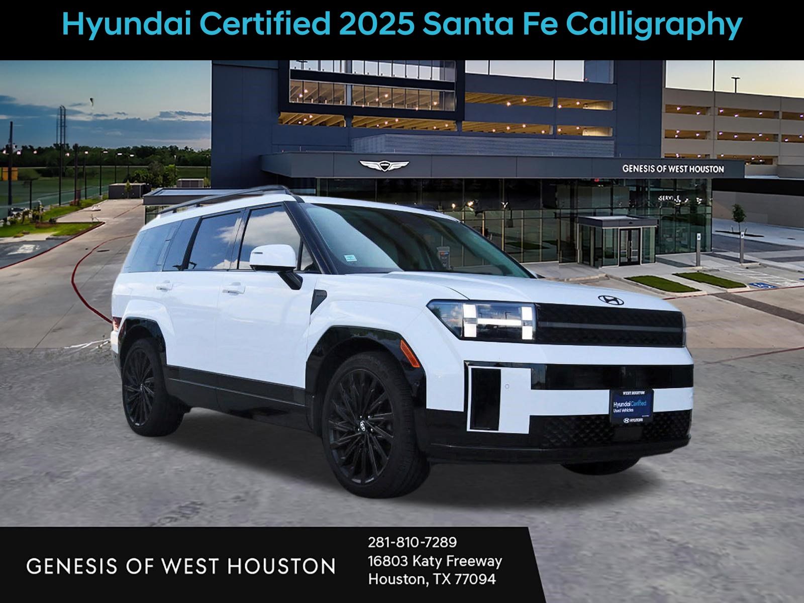 Serenity White 2025 Hyundai Santa Fe SUV / Crossover Front-Wheel Drive Automatic