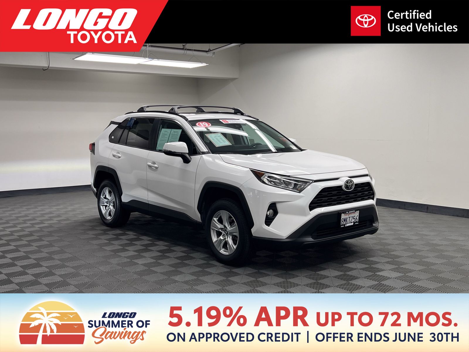 used 2019 Toyota RAV4 car, priced at $23,288