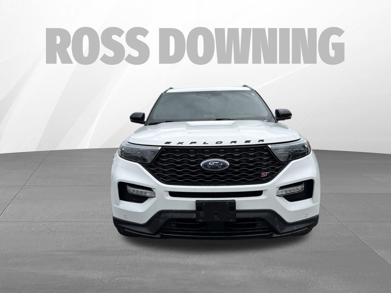 2020 Ford Explorer ST White at Ross Downing Buick GMC