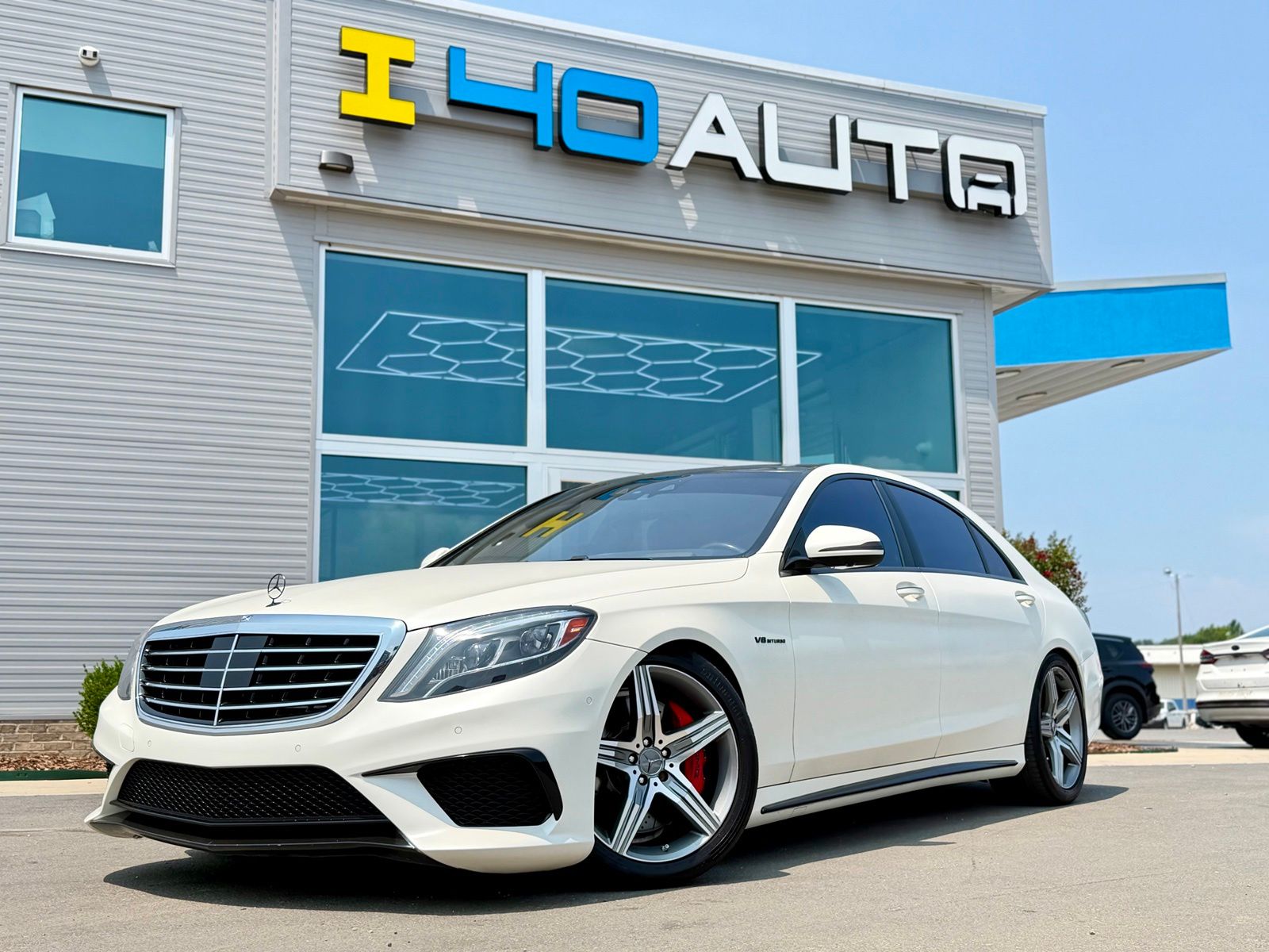designo Magno Cashmere White (Matte Finish) 2015 Mercedes-Benz S-Class Sedan All-Wheel Drive 7-Speed Automatic