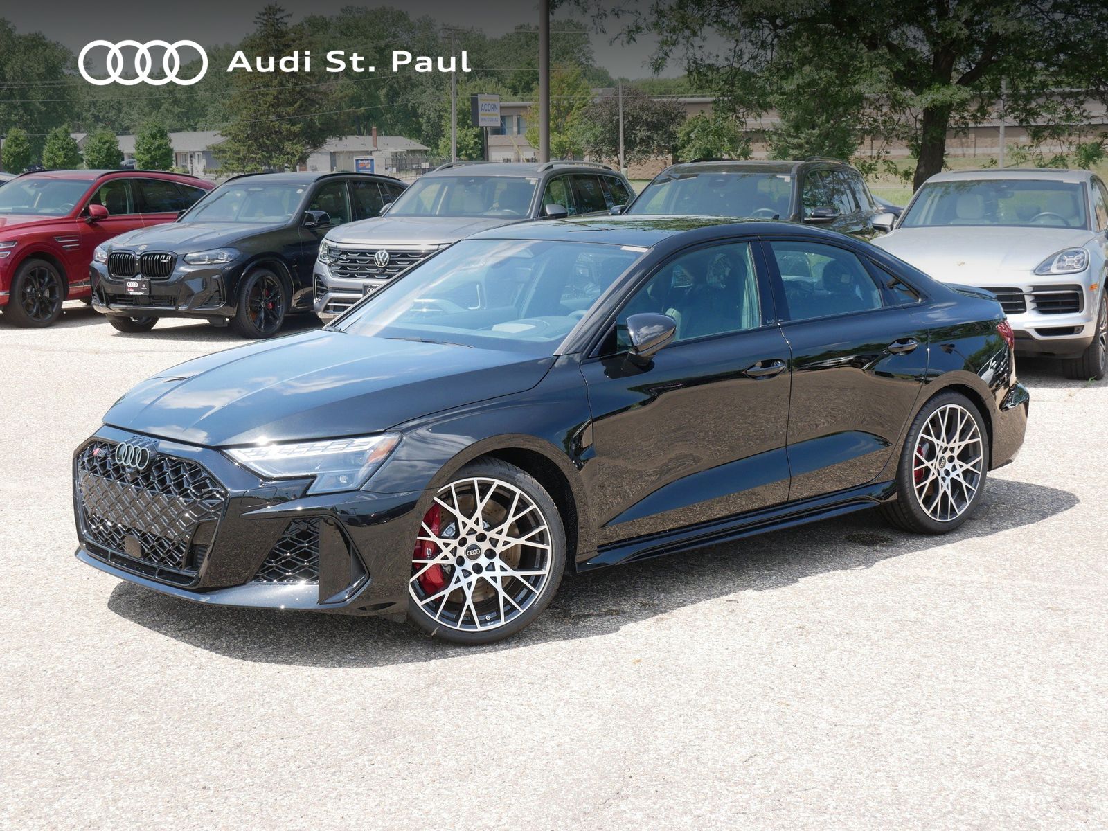 Mythos Black Metallic 2026 Audi RS 3 Sedan All-Wheel Drive 7-Speed Automatic
