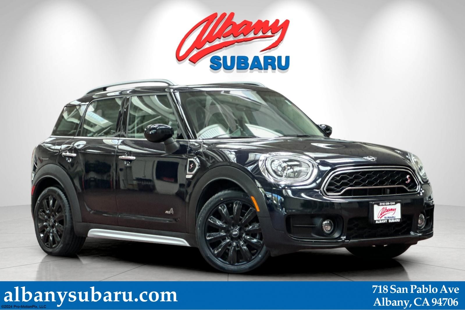 Black Metallic 2020 MINI Countryman SUV / Crossover All-Wheel Drive 8-Speed Automatic