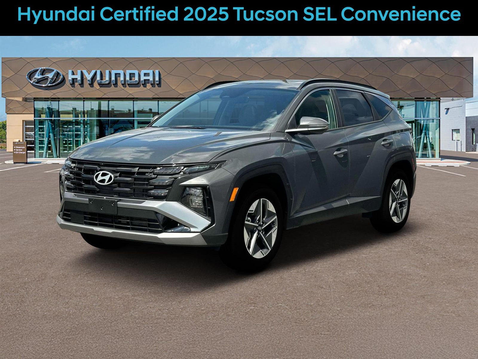 Ecotronic Gray 2025 Hyundai Tucson SEL Convenience FWD SUV / Crossover Front-Wheel Drive 8-Speed Automatic