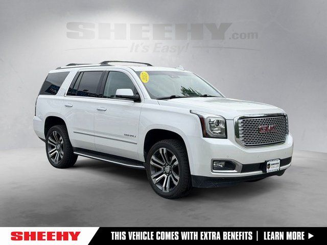 White Frost 2017 GMC Yukon Denali 4WD SUV / Crossover Four-Wheel Drive 8-Speed Automatic Overdrive