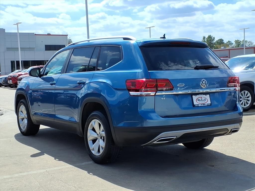 2019 Volkswagen Atlas 3.6L V6 SE Blue at DeMontrond Auto Country