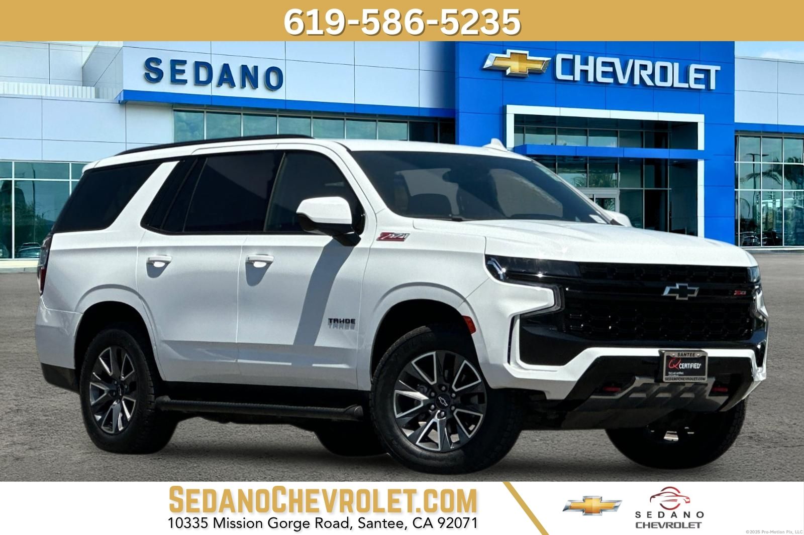 Summit White 2024 Chevrolet Tahoe SUV / Crossover Four-Wheel Drive