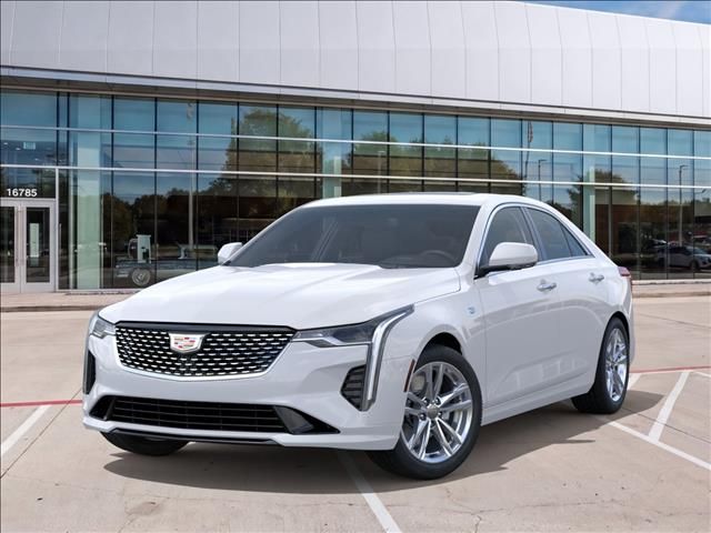 2026 Cadillac CT4 Luxury White at Bayway Cadillac of The Woodlands