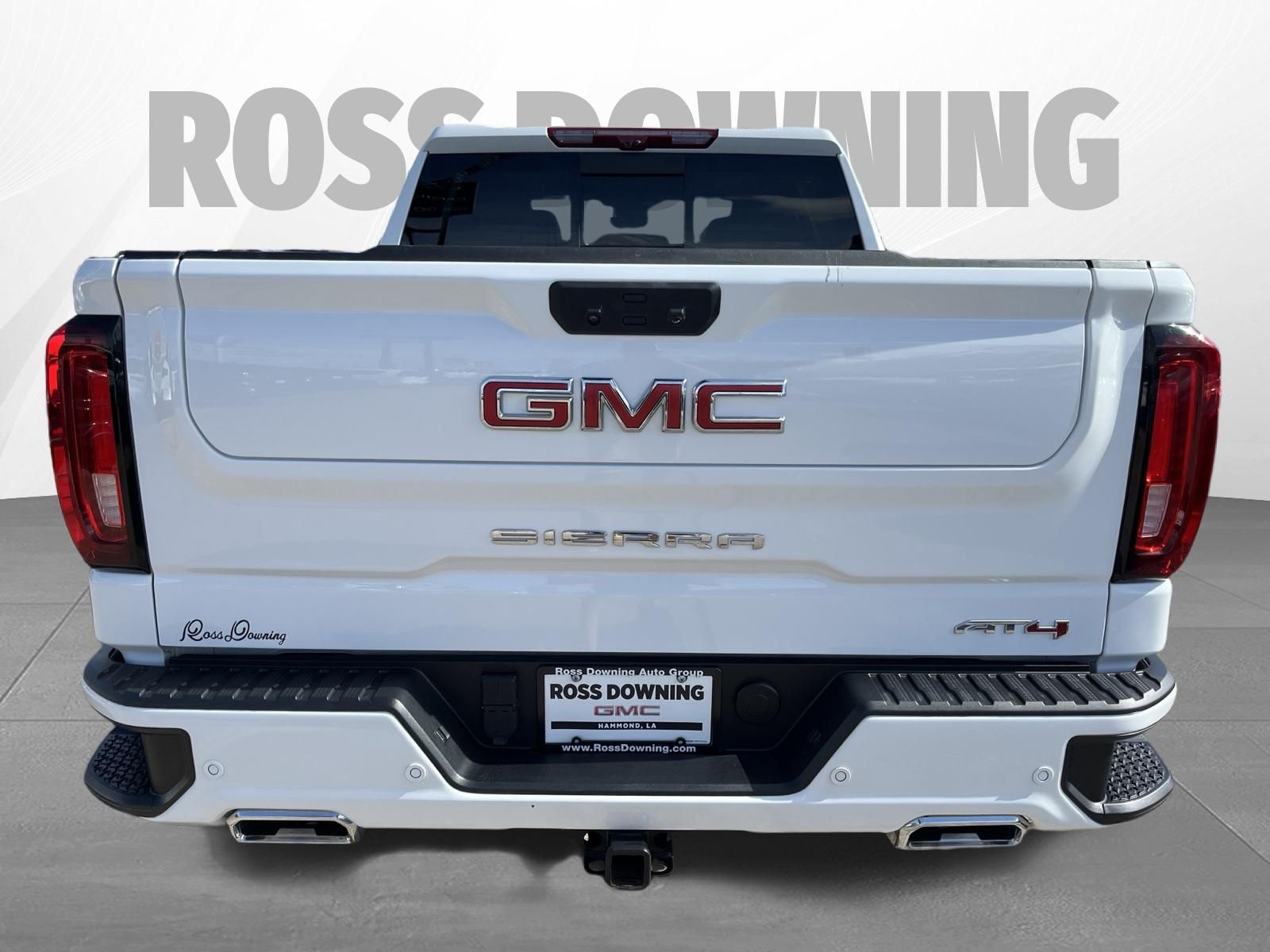 2025 GMC Sierra 1500 AT4 White at Ross Downing Buick GMC