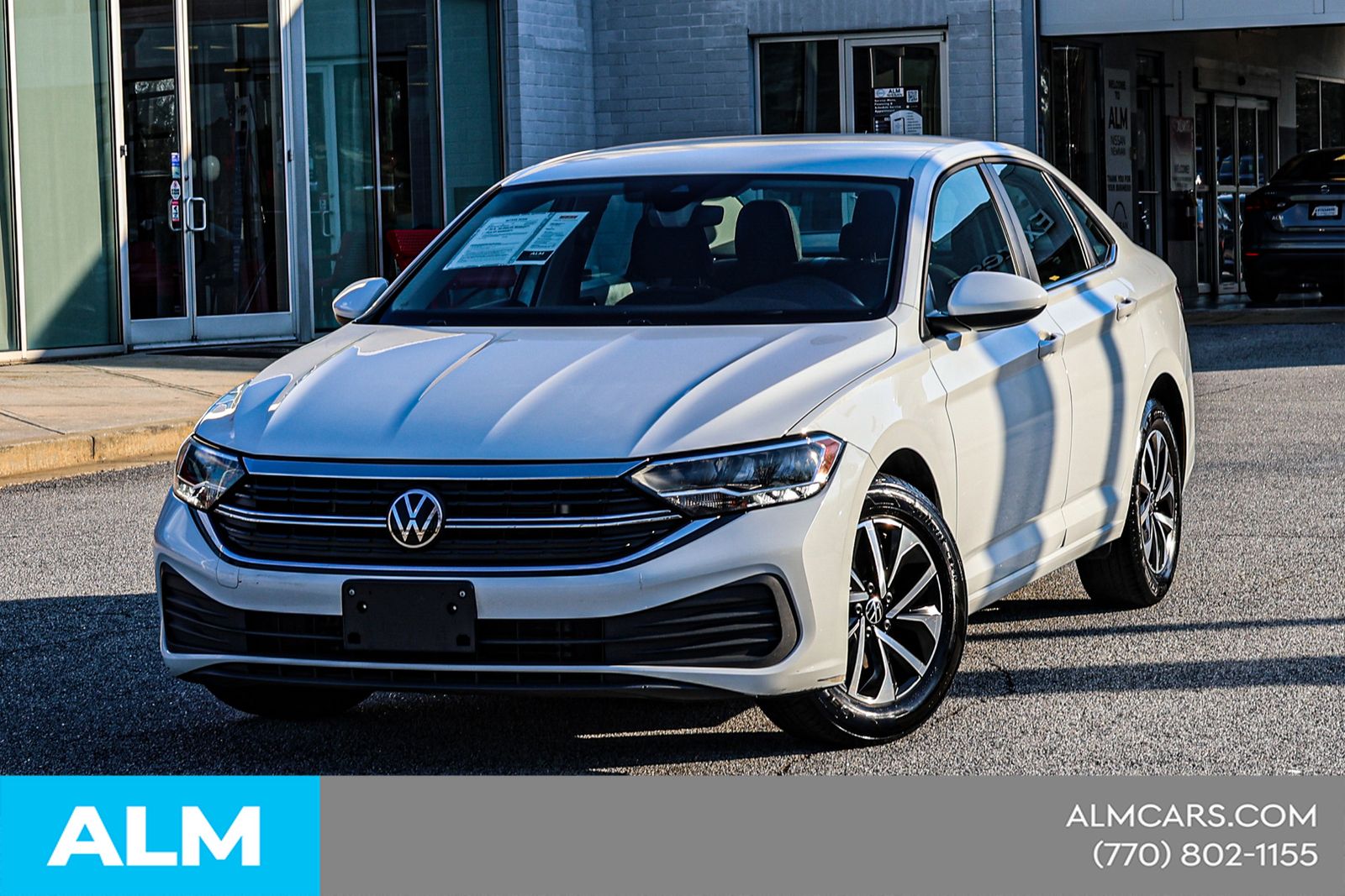White 2024 Volkswagen Jetta S FWD Sedan Front-Wheel Drive 8-Speed Automatic