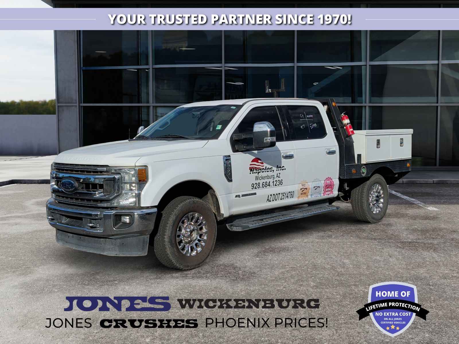 Oxford White 2020 Ford F-250 Super Duty Pickup Truck Four-Wheel Drive Automatic
