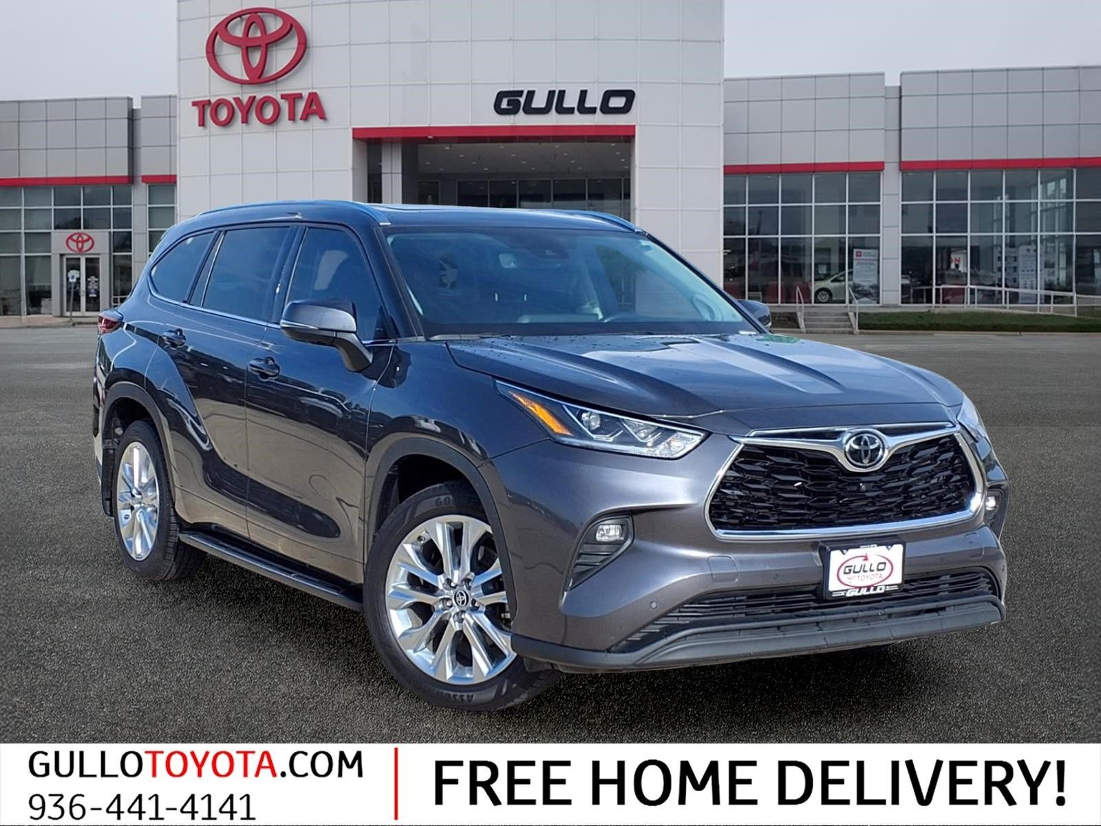 2021 Toyota Highlander Limited Gray at Don McGill Toyota