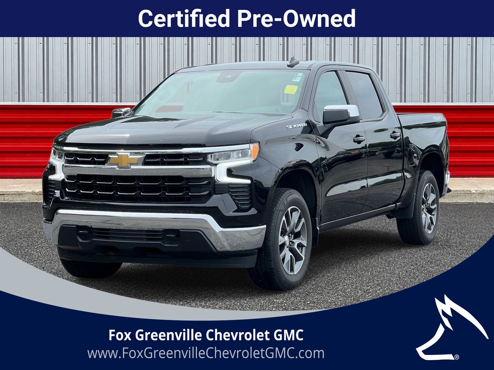 Black 2024 Chevrolet Silverado 1500 Pickup Truck Four-Wheel Drive 8-Speed Automatic