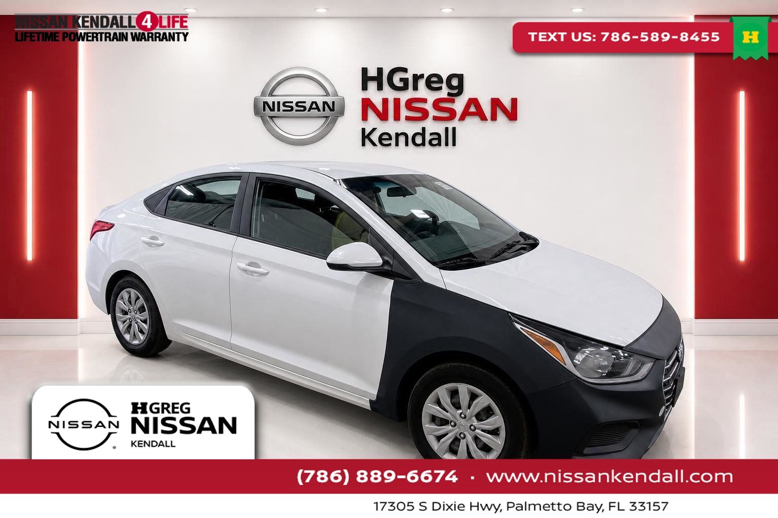 Frost White 2022 Hyundai Accent Sedan Front-Wheel Drive Continuously Variable Transmission