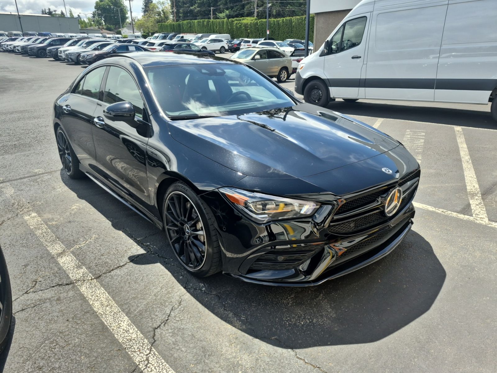 used 2022 Mercedes-Benz CLA car, priced at $39,998