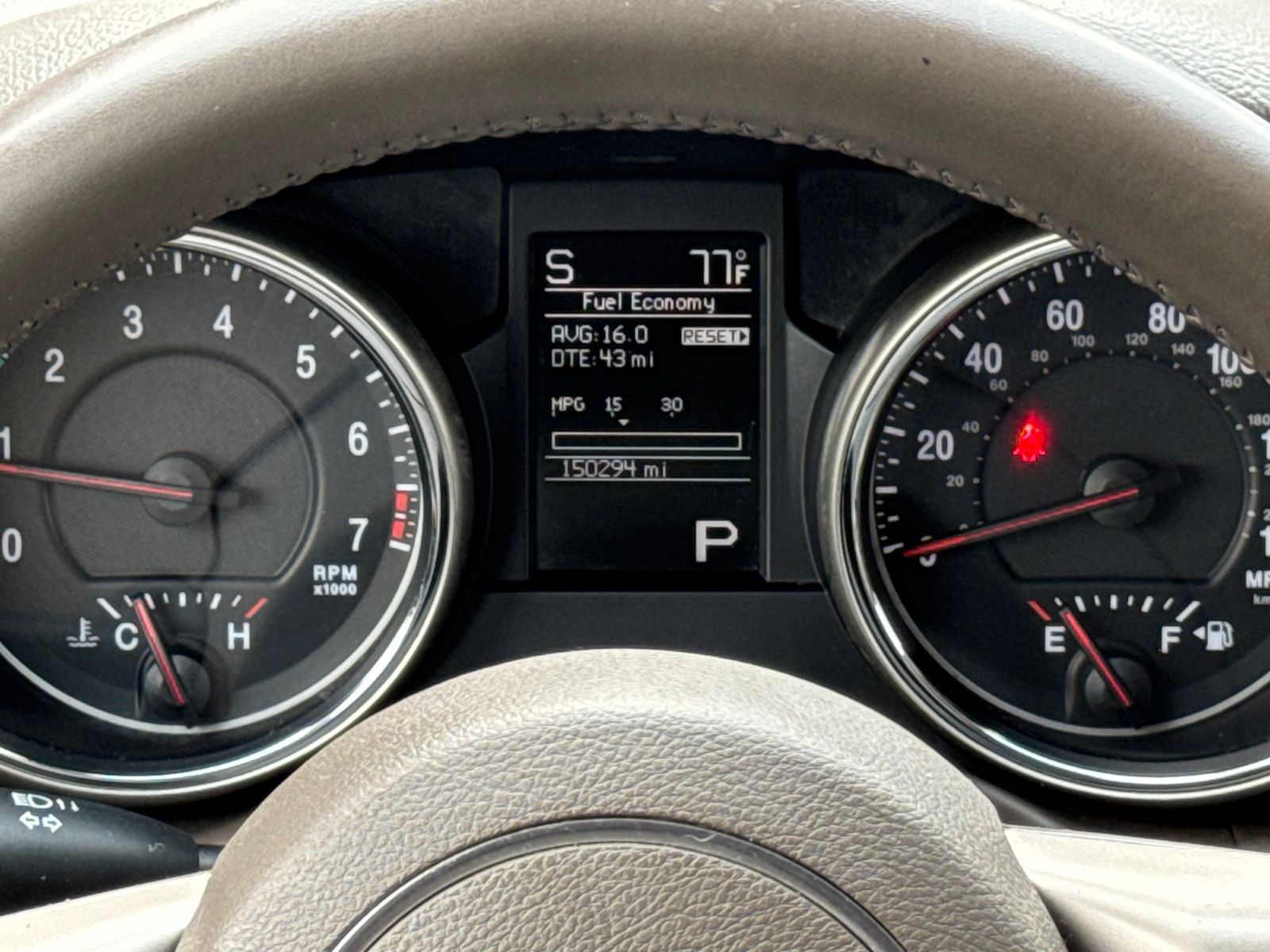 Used 2012 Brilliant Black Crystal Pearlcoat Jeep Laredo image 19