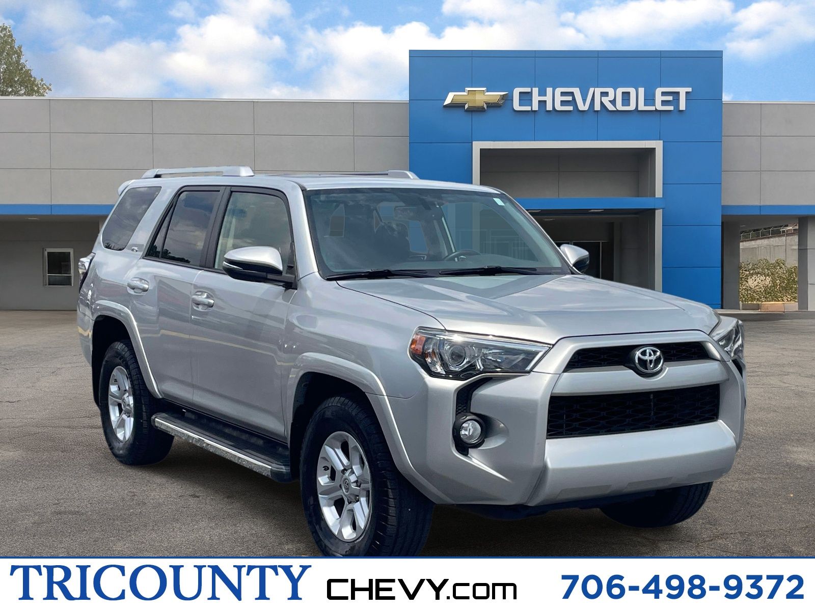 Classic Silver Metallic 2018 Toyota 4Runner SUV / Crossover 4X2 5-Speed Automatic Overdrive