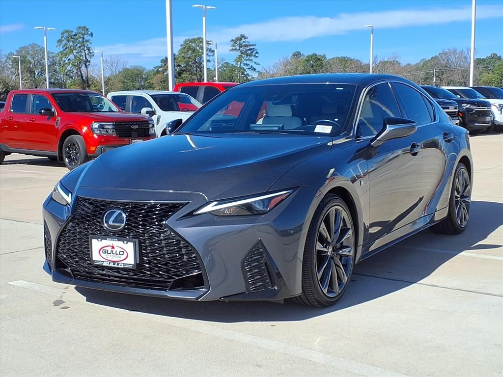 2023 Lexus IS 350 F SPORT Gray at Westside Lexus