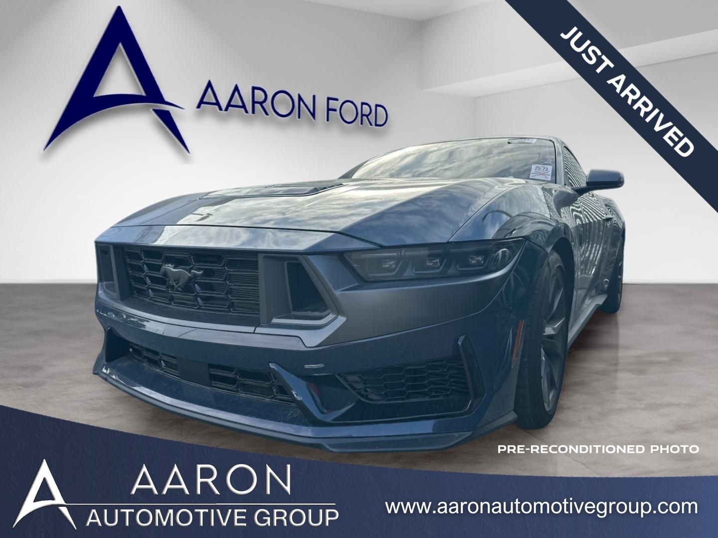 Blue 2025 Ford Mustang Dark Horse Fastback RWD Coupe Rear-Wheel Drive Automatic
