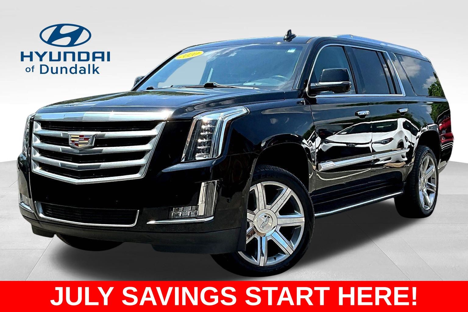 Black Raven 2020 Cadillac Escalade ESV SUV / Crossover Rear-Wheel Drive Automatic