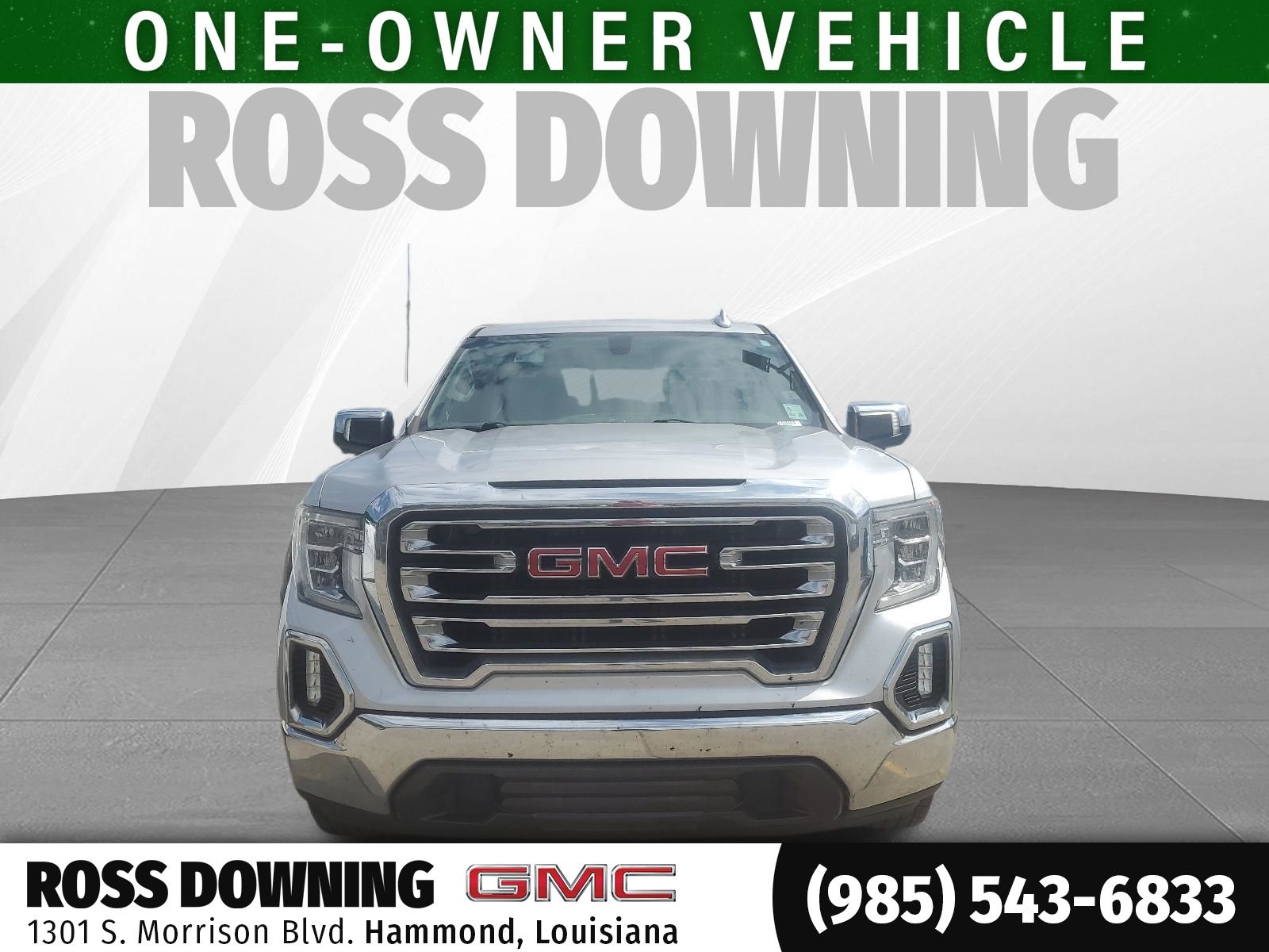 2020 GMC Sierra 1500 SLT Crew Cab RWD Plata (Quicksilver Metallic) Camioneta 4X2 8 velocidades Automática