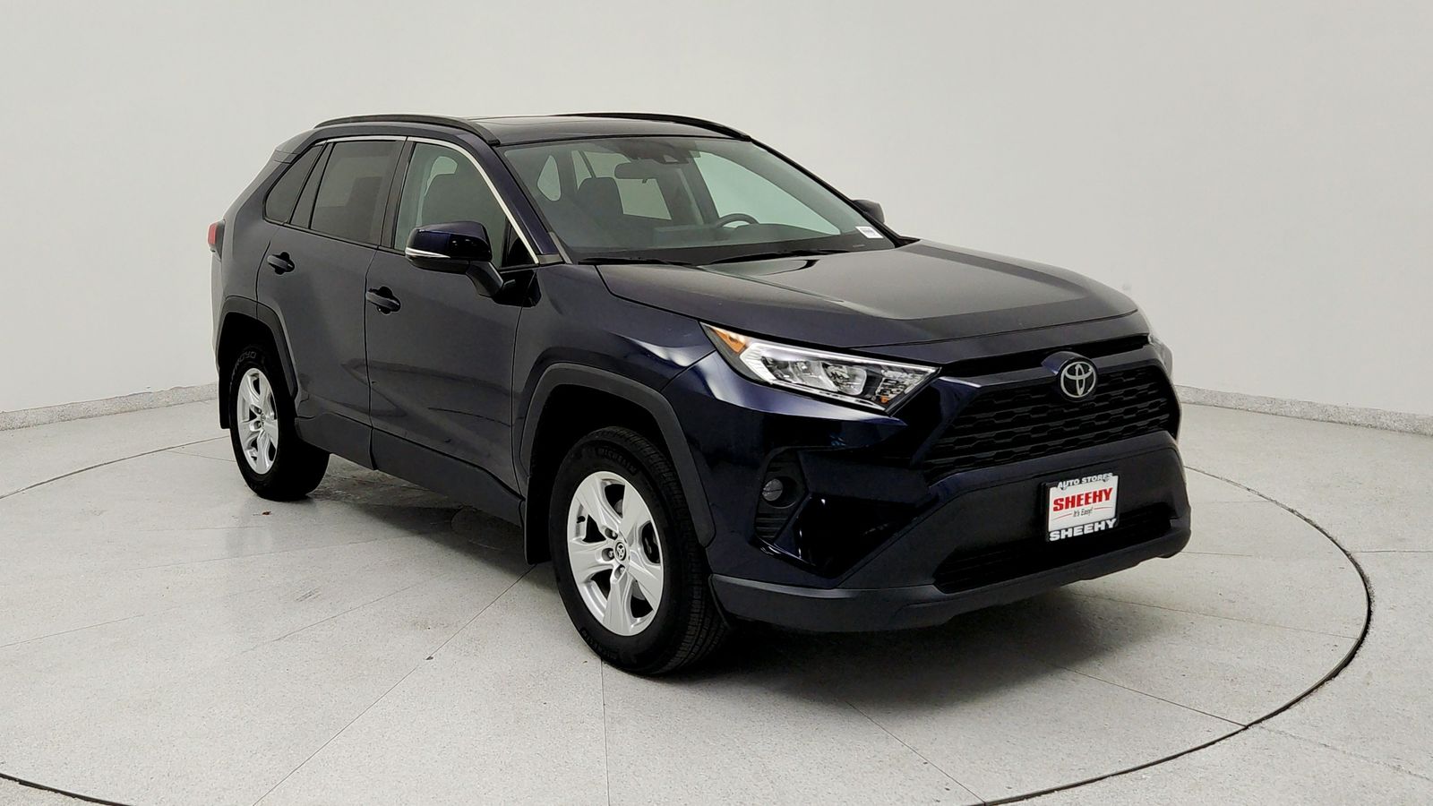 Blue 2021 Toyota RAV4 XLE AWD SUV / Crossover All-Wheel Drive 8-Speed Automatic