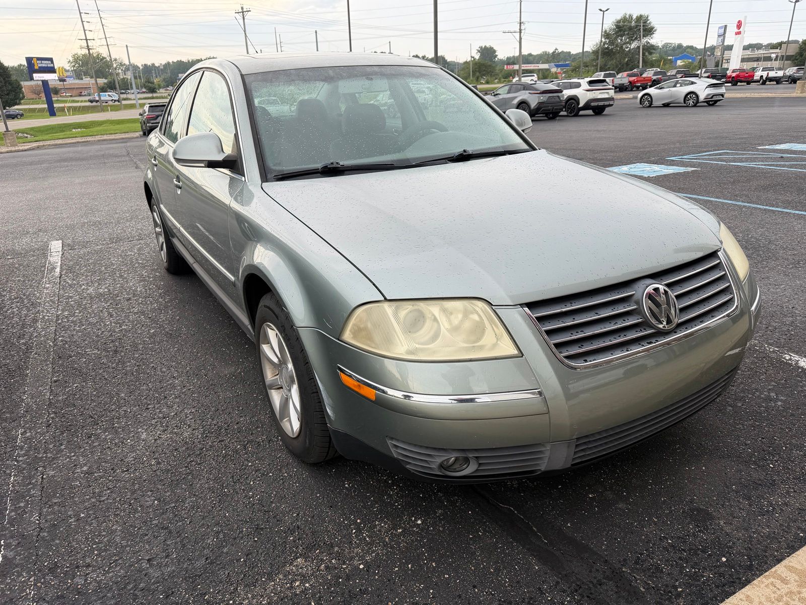 Blue Silver 2004 Volkswagen Passat Sedan 5-Speed Automatic