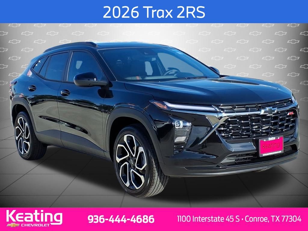 Mosaic Black Metallic 2026 Chevrolet Trax SUV / Crossover Front-Wheel Drive 6-Speed Automatic