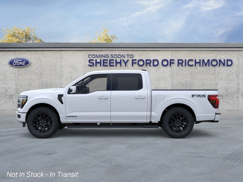New 2026 Star White Metallic Tri-Coat Ford Lariat image 4