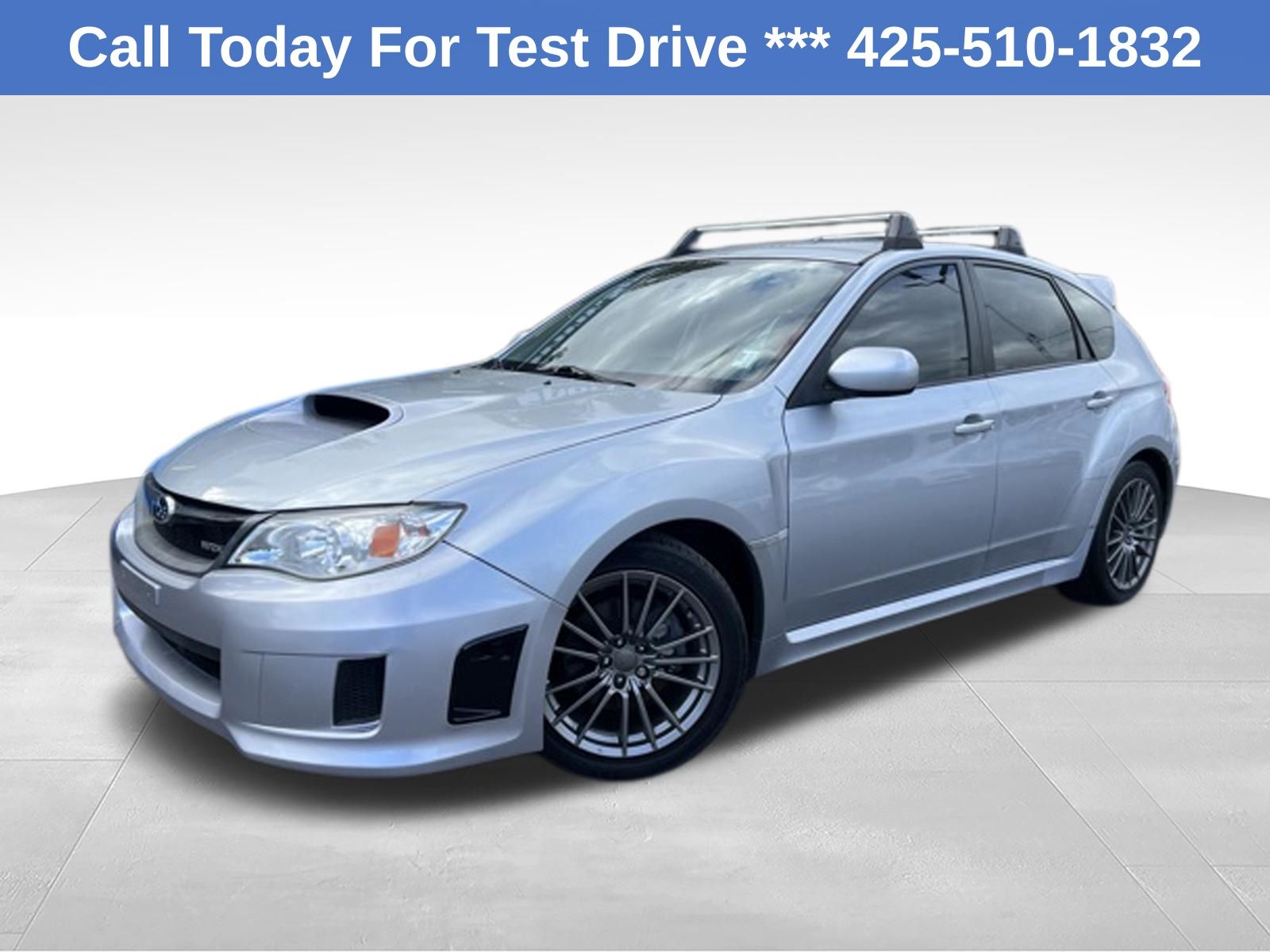 Ice Silver Metallic 2014 Subaru Impreza WRX Hatchback All-Wheel Drive 5-Speed Manual