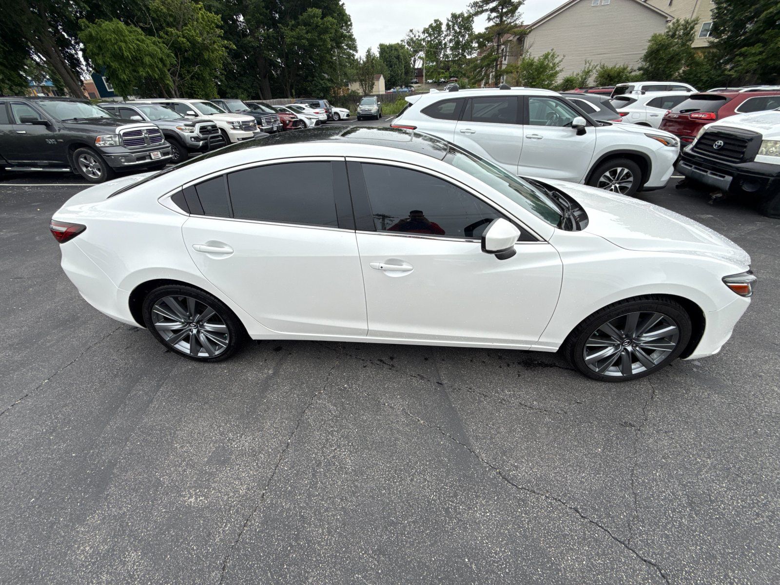 Snowflake White Pearl Mica 2020 Mazda MAZDA6 Grand Touring FWD Sedan Front-Wheel Drive 6-Speed Automatic